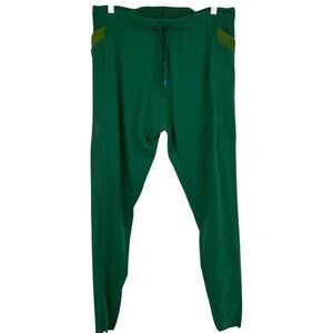 Janji Trail Tight Full Length Green Size XL Pockets Drawstring Men's *READ*